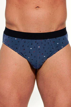 Cornette 507/27 blue men's cotton briefs