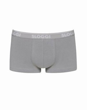 2 pack of men's boxer shorts Sloggi men go abc gray