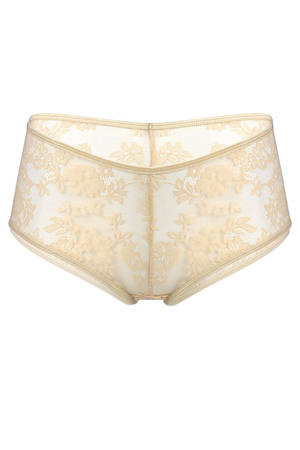 Mediolano 2106 beige women's lace shorts