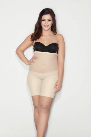Schlankheits-Slip mit Beinen Glam von Mitex beige