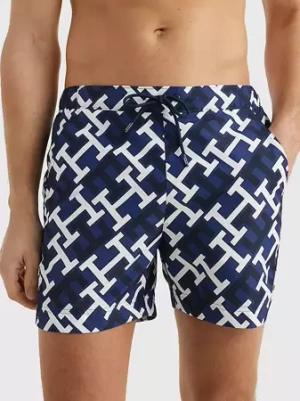 Herren-Badeshorts Tommy Hilfiger Marineblau UM0UM02846