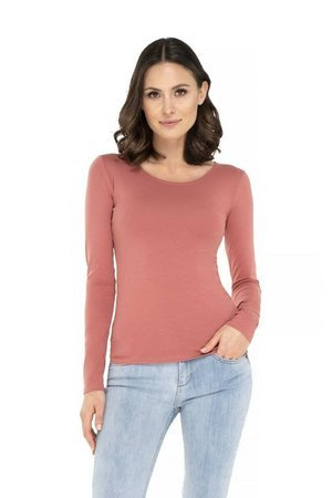 Manati Babell women's long sleeve t-shirt pink