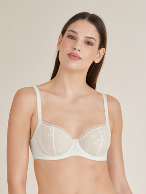 Soft bra Mille fleurs cream Felina Conturelle 804840