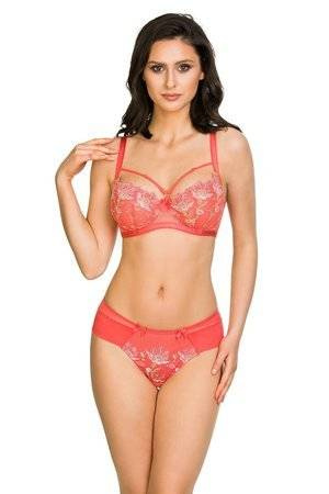Women's brazilian briefs Apricot Mediolano coral 19069