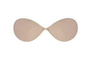 Julimex beige selbsttragender Push-up-BH BS-02