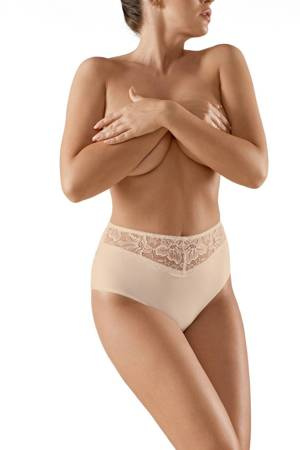 Babell Beige hohe Damenhöschen BBL129