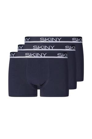 Herren-Boxershorts 3er-PACK Skinny marineblau 086840