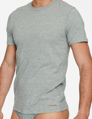 Bosco Henderson Herren Kurzarm T-Shirt Grau 18731