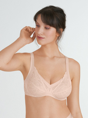 Schöner Lotus Felina Bügel-BH, beige 203225