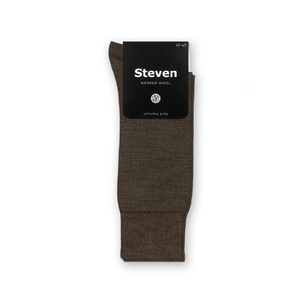 Steven men's merino wool socks brown 130