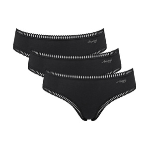 Sloggi go crush hipster C3P 3pack black women's panties