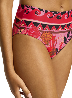 Seafolly paradise pink swim briefs 40646-127