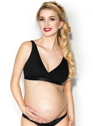 Mam basic maternity top bra Lilly Mitex black