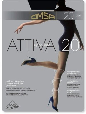 Attiva Tights 20den Omsa lido light beige