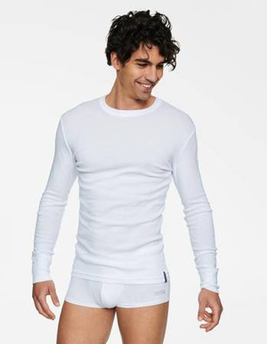 Herren Langarm T-Shirt Henderson weiß 2149