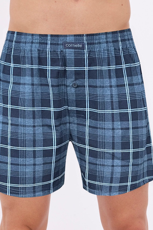 Men's loose cotton Comfort Cornette boxer shorts graphite 002/309