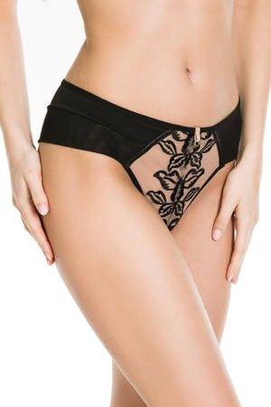 Women's brazilian briefs Flirt Mediolano black 19127