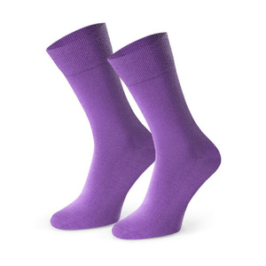 Steven men's cotton socks purple 056