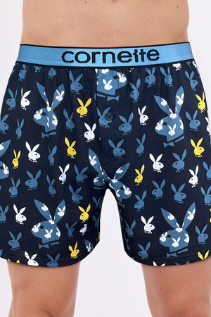 Cornette Herren Boxershorts Loose Navy Blau 881/01