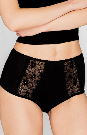 Babell women's maxi panties black BBL086